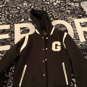 Guess Hooded Bomber Jacket